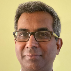 Head shot photo of T.N. Vijaykumar